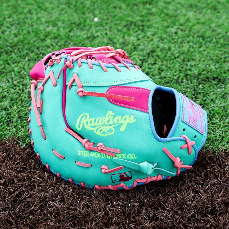 Rawlings HOH ColorSync 10 Berry Mint 13-Inch First Base Mitt