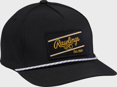 Rawlings Black ColorSync Rope Hat