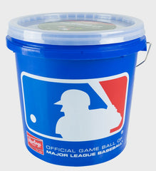 Bucket of 24 R12U Game Baseballs