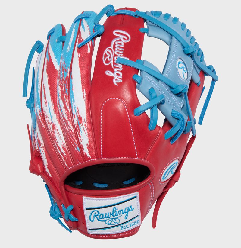 Rawlings R9 Series Americana 11.5 in Infield Glove, Right Hand Throw