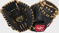 Rawlings R9 ContoUR 32-Inch Catcher's Mitt, Right Hand Throw