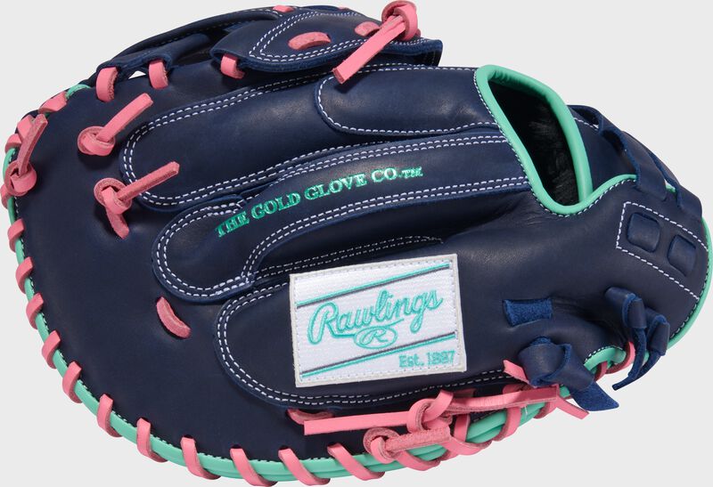 Rawlings R9 Series 33-inch Fastpitch Softball Catcher's Mitt, Right Hand Throw