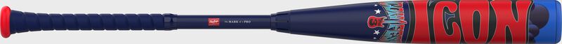 2026 Rawlings Icon Fest Navy BBCOR -3 Baseball Bat