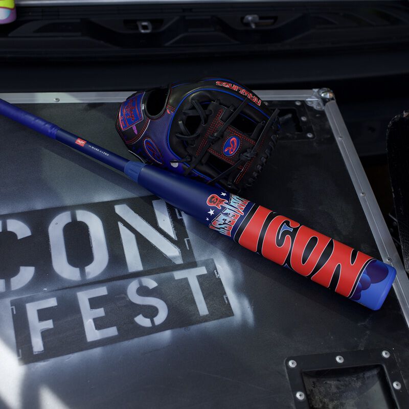 2026 Rawlings Icon Fest Navy BBCOR -3 Baseball Bat