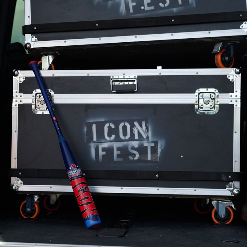 2026 Rawlings Icon Fest Navy BBCOR -3 Baseball Bat