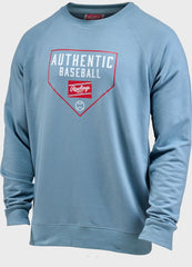Rawlings Authentic Baseball Crewneck Sweatshirt