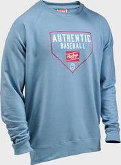 Rawlings Authentic Baseball Crewneck Sweatshirt