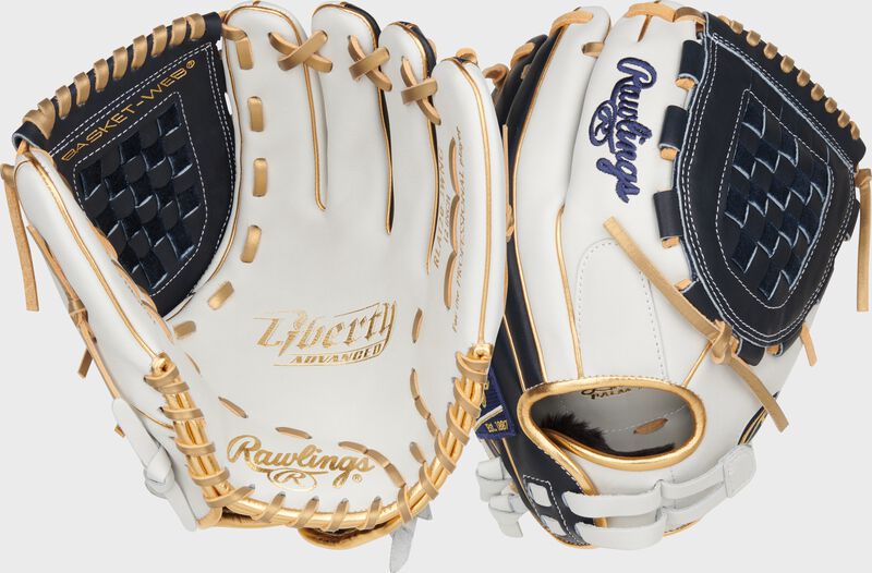 Liberty Advanced Color Series 12 in Fastpitch Glove, White/Pink