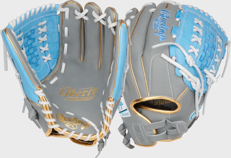Liberty Advanced Color Series 12.5 in Fastpitch Glove, White/Pink