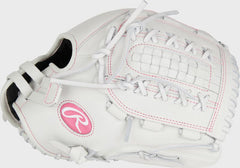 Liberty Advanced Color Series 12.5 in Fastpitch Glove, White/Pink