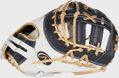 Liberty Advanced Color Series 13 in 1st Base Mitt, White/Navy