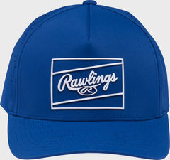 Rawlings Royal Laser Performance Patch Snapback Hat