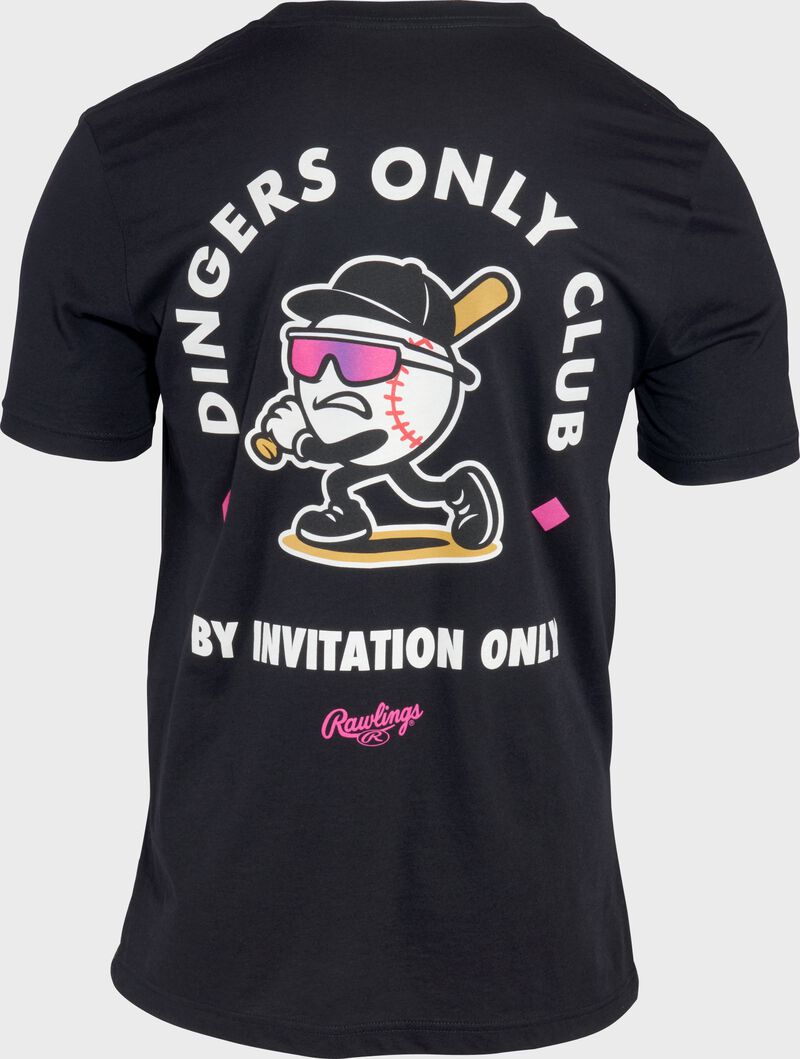 Rawlings Dingers Only Club Tee, Adult S