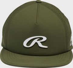 Rawlings Dark Green Buckle Clip Flex Hat