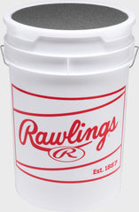 Rawlings 6-Gallon Bucket of ROLB2 Pro Comp Youth Practice Baseballs , Bucket with 24 Balls
