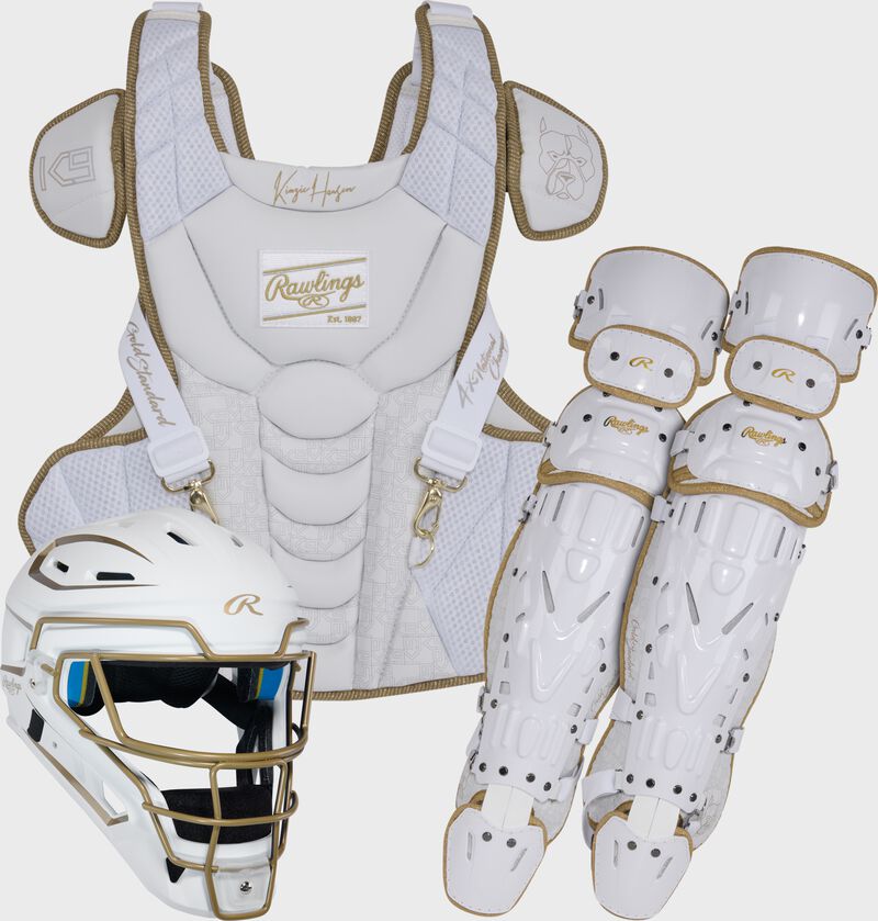 Rawlings Kinzie Hansen K9 Catcher's Gear Set, Small, Medium, Large