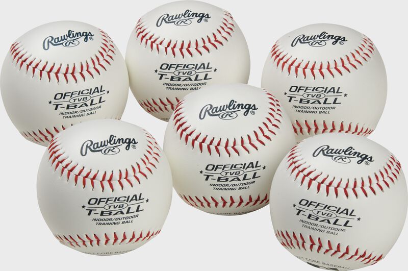 Youth League Training T-Balls, 3 Pack, 6 Pack or Dozen
