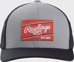 Rawlings Black FlexFit Laser Cut Vented Hat