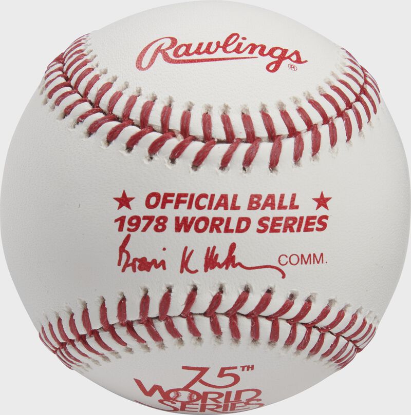 Rawlings MLB World Series Commemorative Baseball, 1978-Present