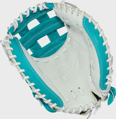 Shut Out 31.5-inch Fastpitch Softball Catcher's Mitt, Right Hand Throw