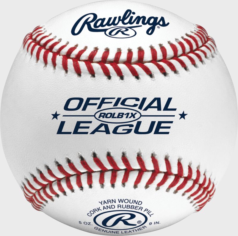Bucket of Official League Competition Grade Practice Baseballs