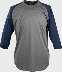Rawlings 3/4 Sleeve Performance Jersey Shirt, Adult & Youth