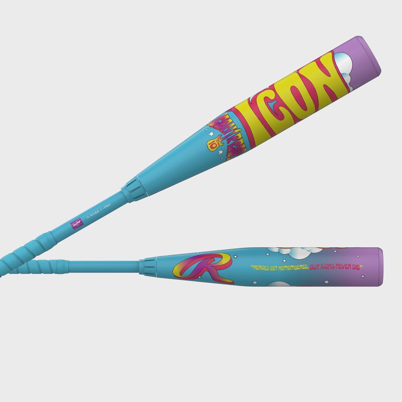2026 Rawlings Icon Fest Light Blue USSSA Baseball Bat, -5, -8, -10