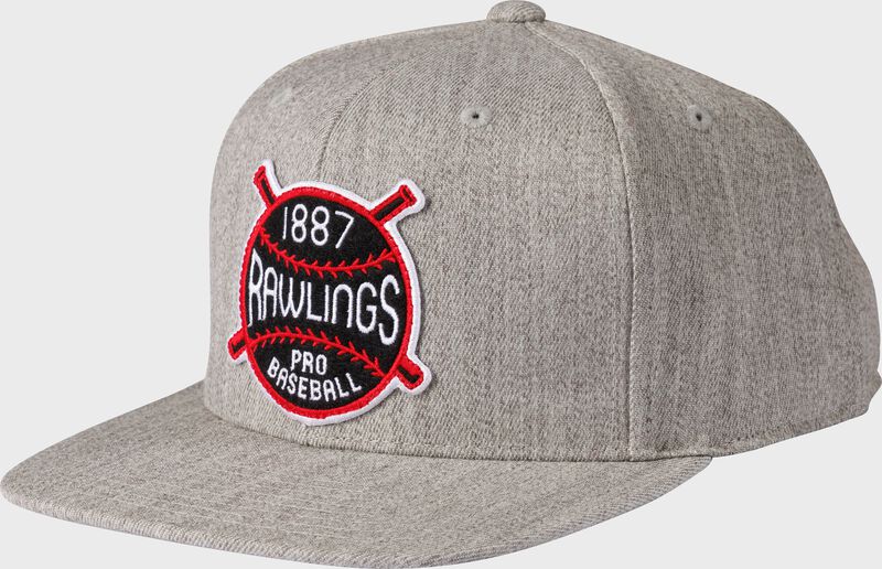 Rawlings Buck Green Vintage Flat Bill Snapback Hat