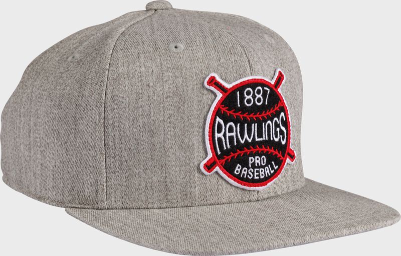 Rawlings Vintage Flat Bill Snapback Hat