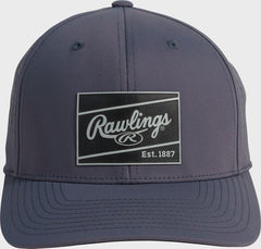 Rawlings Performance Snapback Hat, Graphite