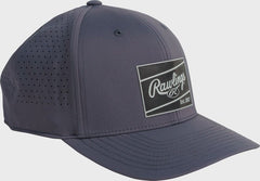 Rawlings Performance Snapback Hat, Graphite