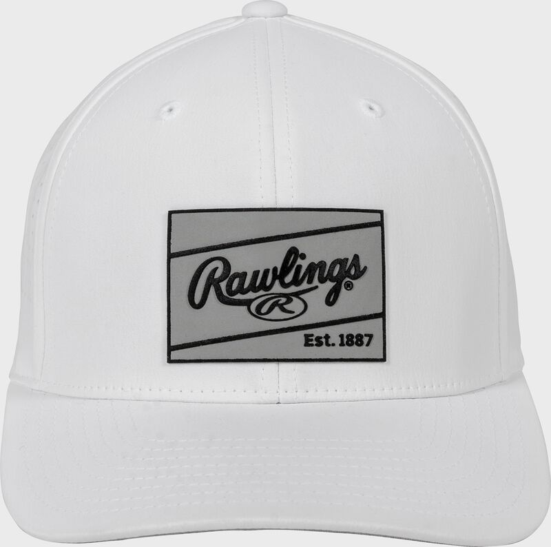 Rawlings Performance Snapback Hat, White