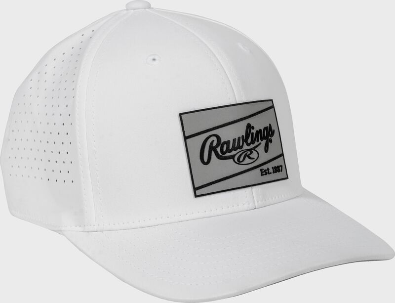Rawlings Performance Snapback Hat, White