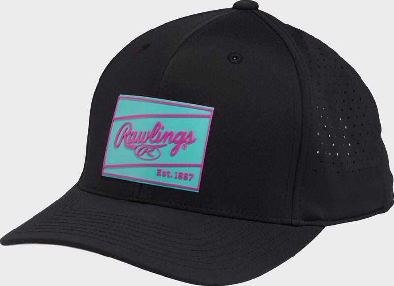Rawlings Mint Performance Curved Bill Snapback Hat
