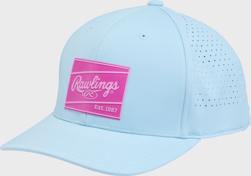 Rawlings Mint Performance Curved Bill Snapback Hat
