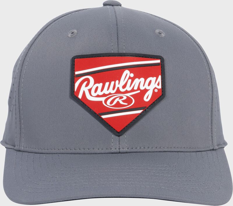 Rawlings Home Plate Performance Flat Bill Snapback Hat