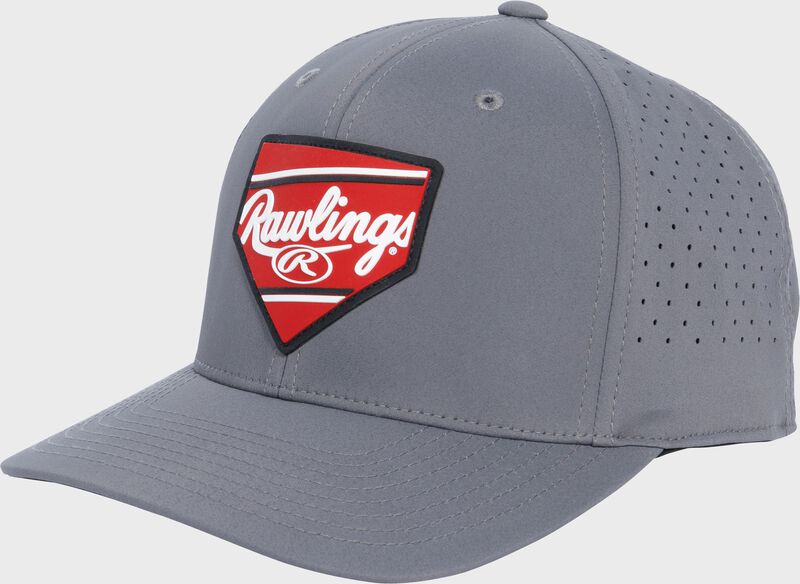 Rawlings Home Plate Performance Flat Bill Snapback Hat
