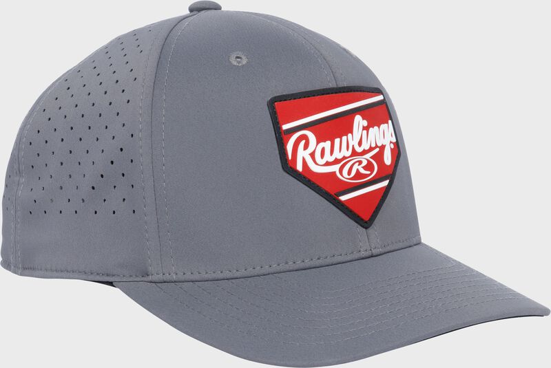 Rawlings Home Plate Performance Flat Bill Snapback Hat