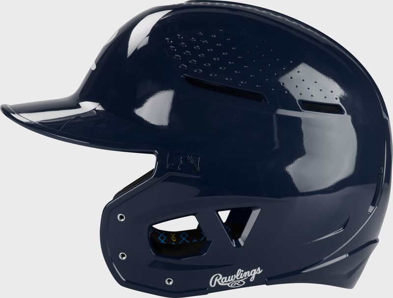 Rawlings RX2 Gloss Baseball Batting Helmet, Junior & Senior