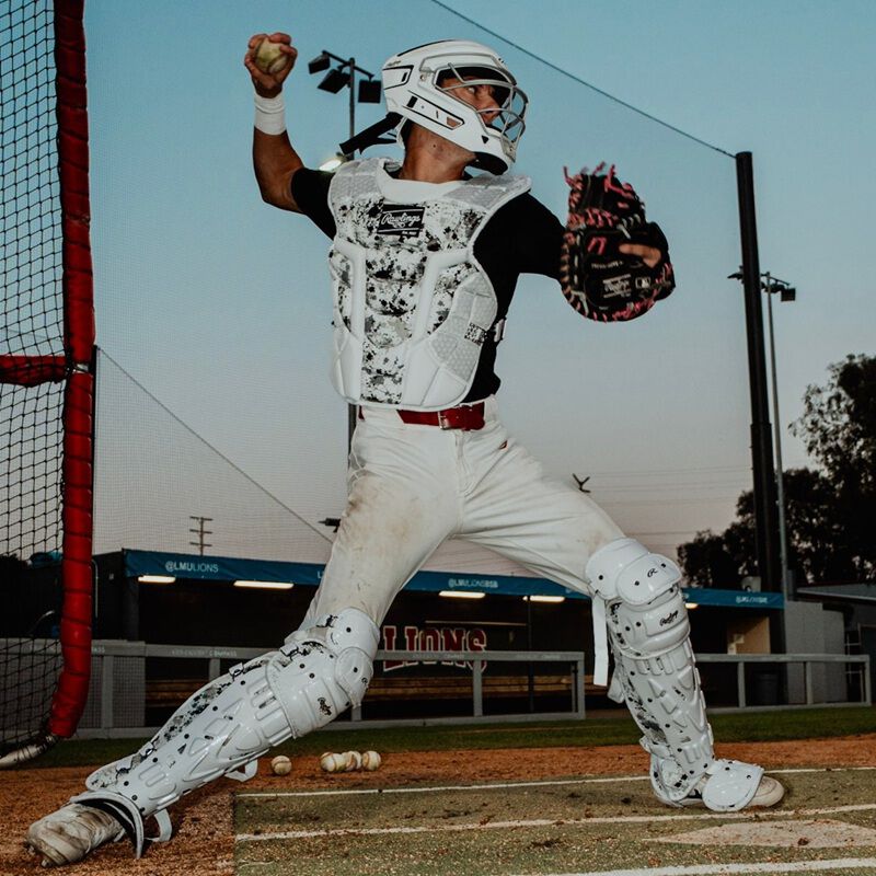 Limited Edition Mach Black Spatter Catcher's Gear Set, Adult, Intermediate, Youth