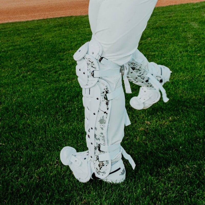 Limited Edition Mach Black Spatter Catcher's Gear Set, Adult, Intermediate, Youth