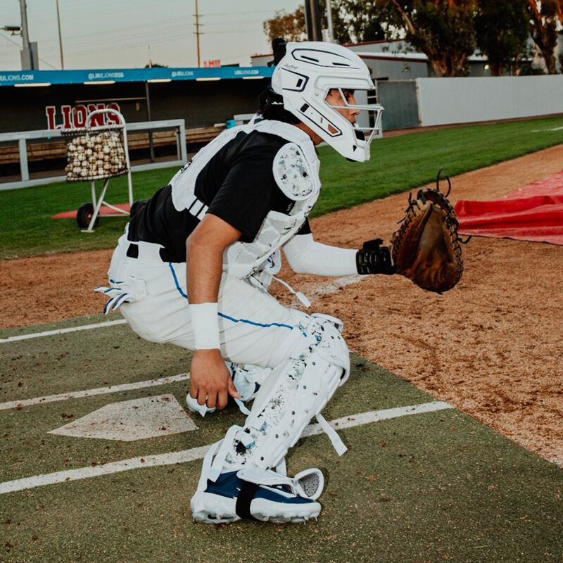 Limited Edition Mach Black Spatter Catcher's Gear Set, Adult, Intermediate, Youth