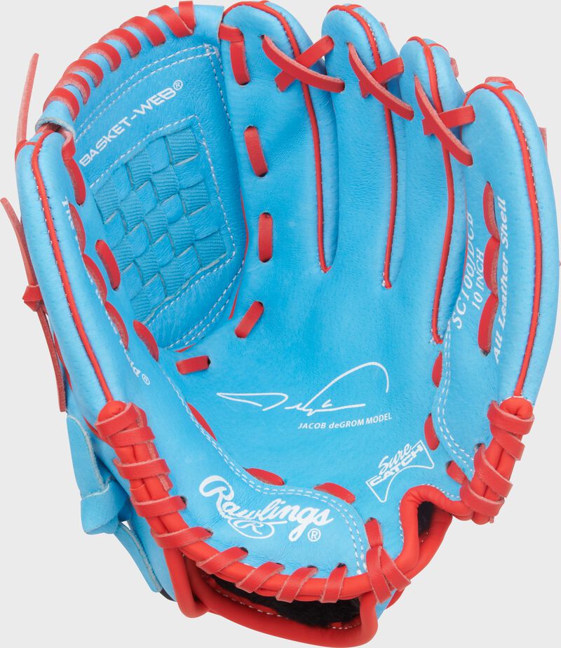 Sure Catch 10-Inch Jacob deGrom Signature Youth Glove, Right Hand Throw