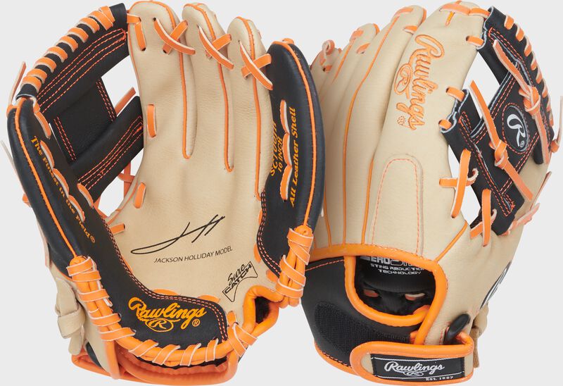 Sure Catch 10-Inch Jackson Holliday Signature Youth Glove, Right Hand Throw