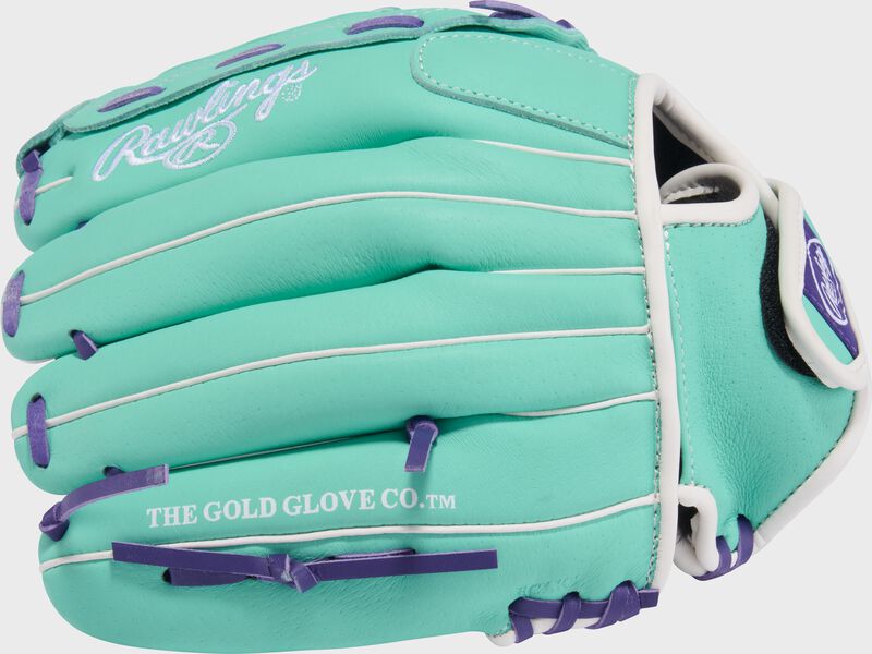 Rawlings Sure Catch Softball 11.5-inch Youth Fastpitch Softball Glove, Right Hand Throw