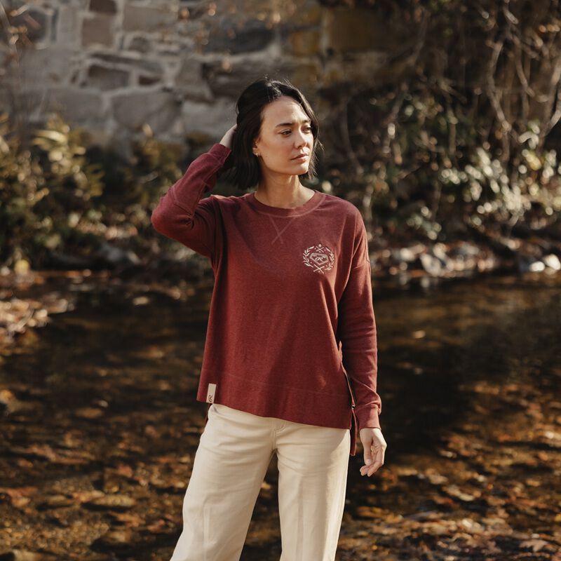 Rawlings x The Normal Brand Women’s Fleece Splitside Pullover