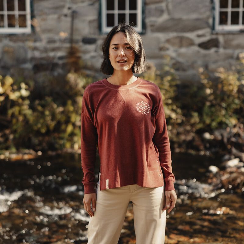 Rawlings x The Normal Brand Women’s Fleece Splitside Pullover