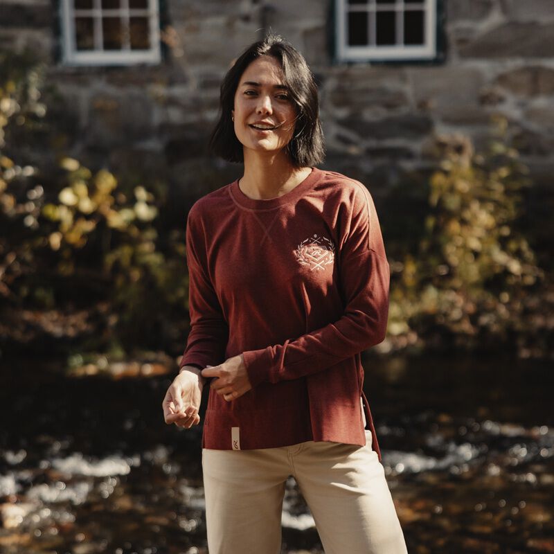 Rawlings x The Normal Brand Women’s Fleece Splitside Pullover