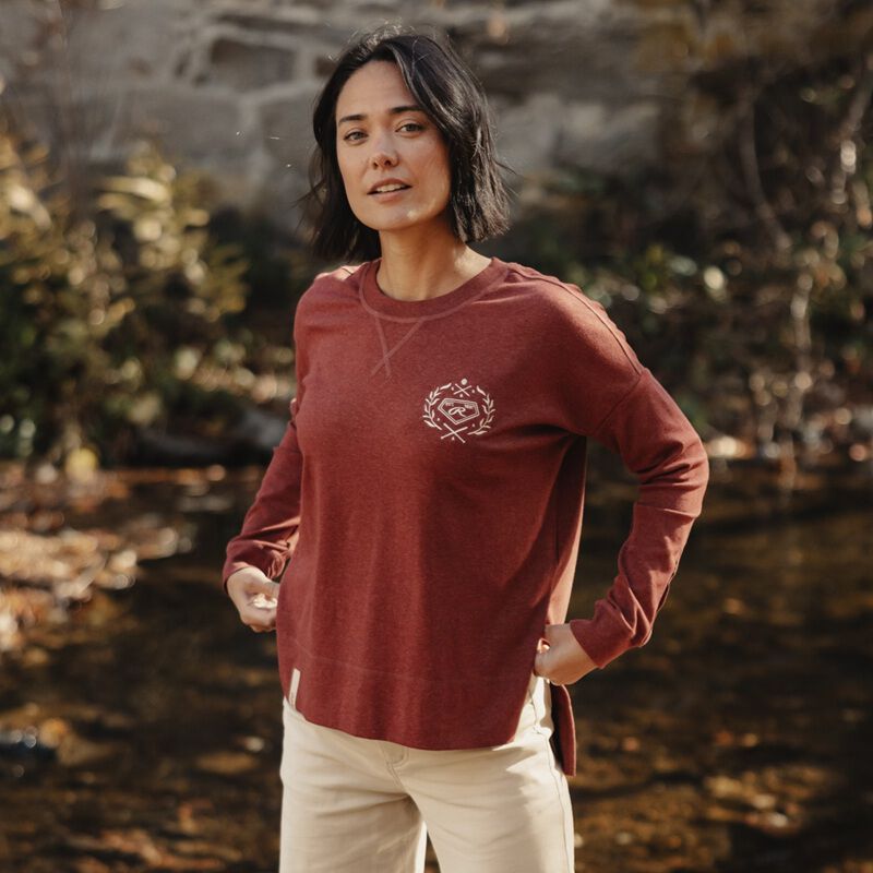 Rawlings x The Normal Brand Women’s Fleece Splitside Pullover