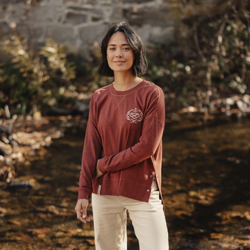 Rawlings x The Normal Brand Women’s Fleece Splitside Pullover